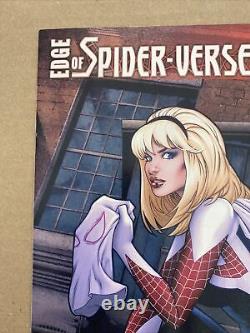 Edge Of Spider-verse #2 (2014) Greg Land Spider-gwen Variant Signed By Stan Lee