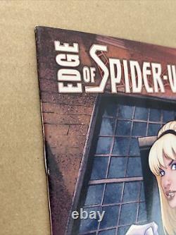 Edge Of Spider-verse #2 (2014) Greg Land Spider-gwen Variant Signed By Stan Lee