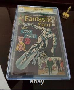 FANTASTIC FOUR #50 CGC 6.0 2nd FULL GALACTUS SILVER SURFER Signed STAN LEE