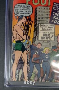 FANTASTIC FOUR #9 CGC 4.5 SS? Signed by STAN LEE ONLY 33 CGC SS Copies. RARE