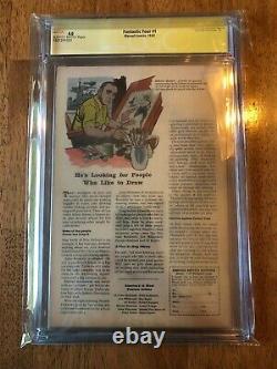 Fantastic Four #1 (1961) Cgc 4.0 Signed By Stan Lee