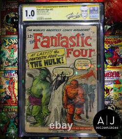 Fantastic Four #12 CGC 1.0 STAN LEE SIGNED! (Marvel)