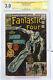 Fantastic Four # 50 CGC 3.0 Signed & sketch by Joe Sinnott Stan Lee story