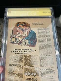 Fantastic Four 52 CGC 4.0 SS Signed by Stan Lee 1st Black Panther