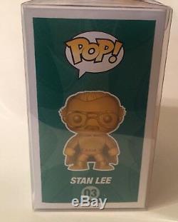Funko Pop! Stan Lee Gold NYCC Exclusive #3 Autographed With COA