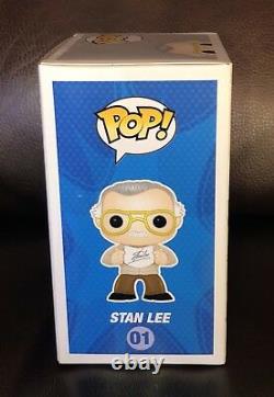 Funko Pop! Stan Lee SIGNED Superhero #01 NYCC 2013 1st Exclusive SUPER RARE #1