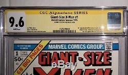 Giant-Size X-Men #1 CGC 9.6 White Pages Signed By Stan Lee