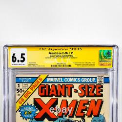 Giant Size X-Men #1 CGC SS 6.5 FN+ Signed by Stan Lee & Len Wein Marvel
