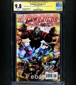 Guardians of the Galaxy #1 CGC 9.8 Signed Stan Lee +2 & Sketch RARE KEY MCU BOOK