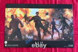 Guardians of the Galaxy SDCC Exclusive Litho Signed by Stan Lee with COA! Marvel
