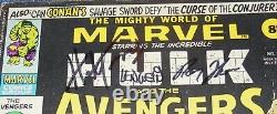 Hulk #181mighty World Marvel #199signed Stan Lee & Trimpethomasweinpalmer