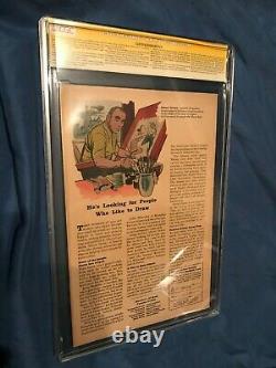 INCREDIBLE HULK #1 CGC 5.0 SS Signed/Autograph by Stan Lee 1st App Hulk 1962