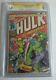 Incredible Hulk 181 CGC 3.0 Signed By Stan Lee WOW