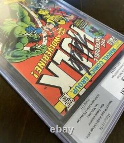 Incredible Hulk 181 PGX 7.0 SIGNED 1974 Comic Book Stan Lee Auto Signature