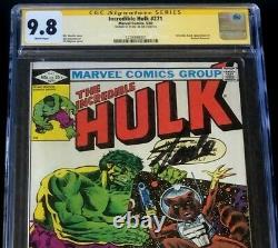 Incredible Hulk #271 CGC SS 9.8 SIGNED by STAN LEE 1st Rocket Raccoon 1982