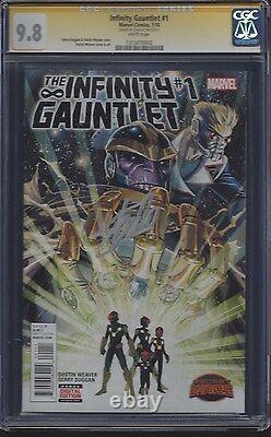 Infinity Gauntlet #1 CGC 9.8 SS Signed by Stan'The Man' Lee