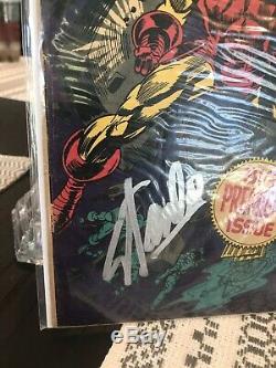 Invincible Iron Man #1 Signed by STAN LEE (1968) First #1 Solo Series