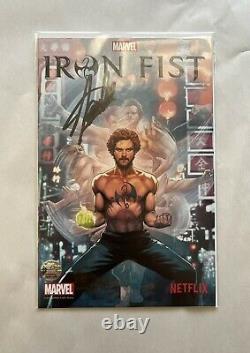 Iron Fist 2016 Marvel Netflix comic. Signed by Stan Lee! Very Rare