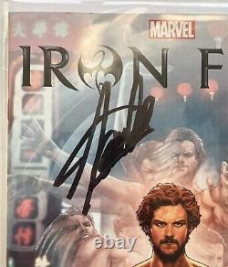 Iron Fist 2016 Marvel Netflix comic. Signed by Stan Lee! Very Rare