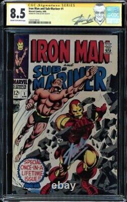 Iron Man And Sub-mariner #1 Cgc 8.5 Ss Stan Lee Signed Cgc #1203318018