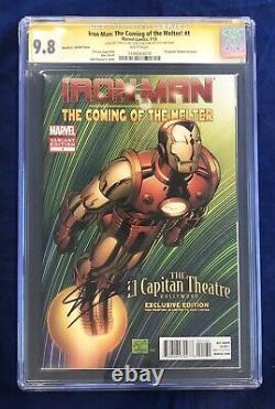 Iron Man The Coming of the Melter #1 El Capitan CGC 9.8 Signed- Stan Lee on 91st