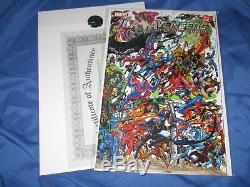 JLA AVENGERS #3 Signed by Stan Lee withCOA Marvel/DC Comics GEORGE PEREZ ART