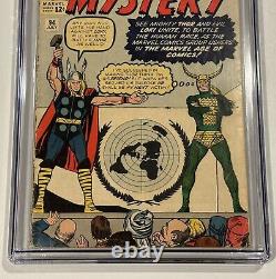 JOURNEY INTO MYSTERY 94 CGC 3.5 Signed Larry Lieber LOKI U. N. Cover ONLY 11 SS