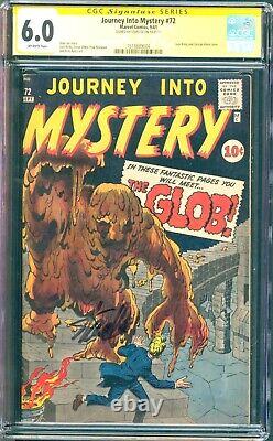 Journey Into Mystery #72 (1961) CGC 6.0 - Stan Lee Signed Only two SS copies
