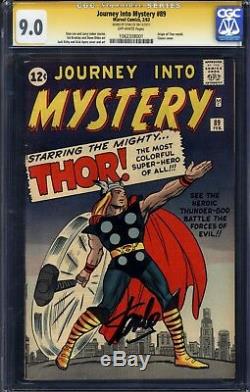Journey into Mystery 89 CGC 9.0 ORIGIN OF THOR! SIGNED STAN LEE! NICE
