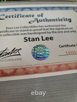 Just Imagine Creating Batman Signed Stan Lee Stanleecollectobles COA VERY RARE