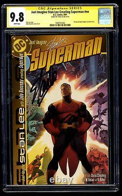 Just Imagine Stan Lee Creating Superman #0 CGC NM/M 9.8 Stan Lee Signed SS