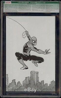 MARVEL AUTHENTIX AMAZING SPIDER-MAN #1 CGC 9.8 QUALIFIED signed by STAN LEE