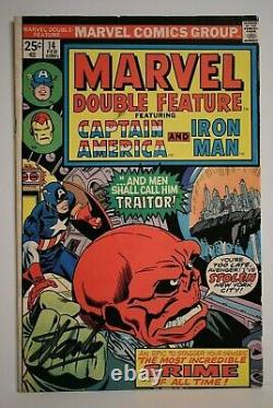 MARVEL Double Feature #14 Signed by Stan Lee