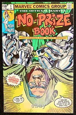 MARVEL NO-PRIZE BOOK #1 Signed STAN LEE Autograph Front Cover Bagged and Boarded