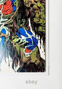 MARVEL T. U. SPIDERMAN AND MAN-THING #122 Stan Lee & Al Milgrom Signed Remark 1/1