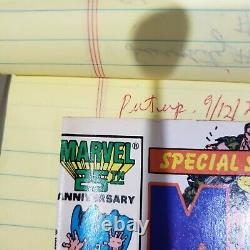 Marvel Age # 41 Signed Boldly Stan Lee