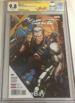 Marvel Cable #1 Signed by Stan Lee & Rob Liefeld CGC 9.8 SS Red Label
