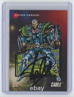 Marvel Cards Cable Signed Autographed By Stan Lee