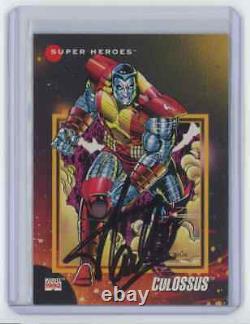 Marvel Cards Colossus #46 Signed Autographed By Stan Lee
