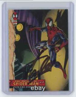 Marvel Cards The Origin Of Spider Man Signed Autographed By Stan Lee