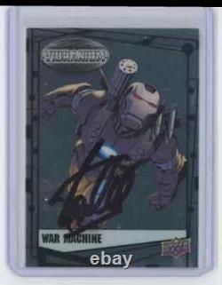 Marvel Cards War Machine Signed Autographed By Stan Lee