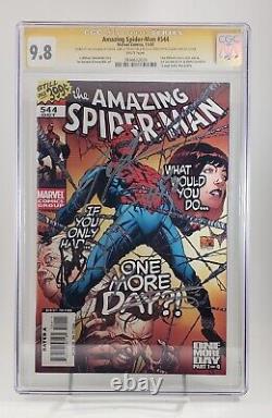 Marvel Comics Amazing Spider-Man #544 One More Day CGC 9.8 SIGNED BY STAN LEE