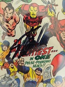 Marvel Comics Marvel Super -Heroes Vol 1 #21 1969 Signed Stan Lee