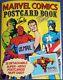 Marvel Comics Postcard Book-signed Stan Lee-giordano-palmer-1978-marvelmania