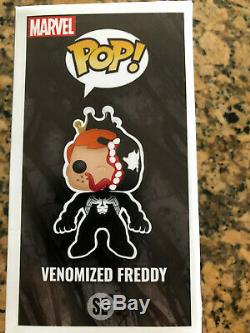 Marvel Comics Venomized Freddy Funko Custom Stan Lee signed Funko Pop 1/1