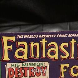 Marvel Fantastic Four 68 Nov 1967 Signed By Stan Lee. The Hero Initiative Coa
