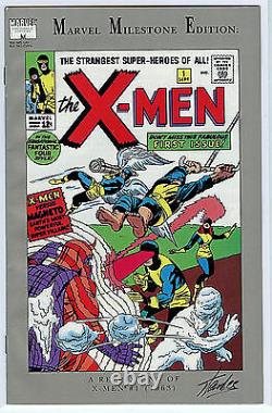 Marvel Milestone X-Men #1 Stan Lee Signed LTD Comic COA 1991