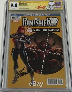 Marvel Punisher #13 ASM129 Homage Signed Stan Lee CGC 9.8 SS Mary Jane Variant