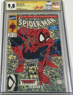 Marvel Spiderman #1 Signed by Stan Lee & Todd McFarlane CGC 9.8 SS Red Label