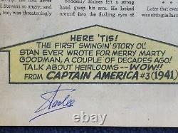 Marvel Super-heroes #1signed Stan Lee1966daredevil #1avengers #2coafair